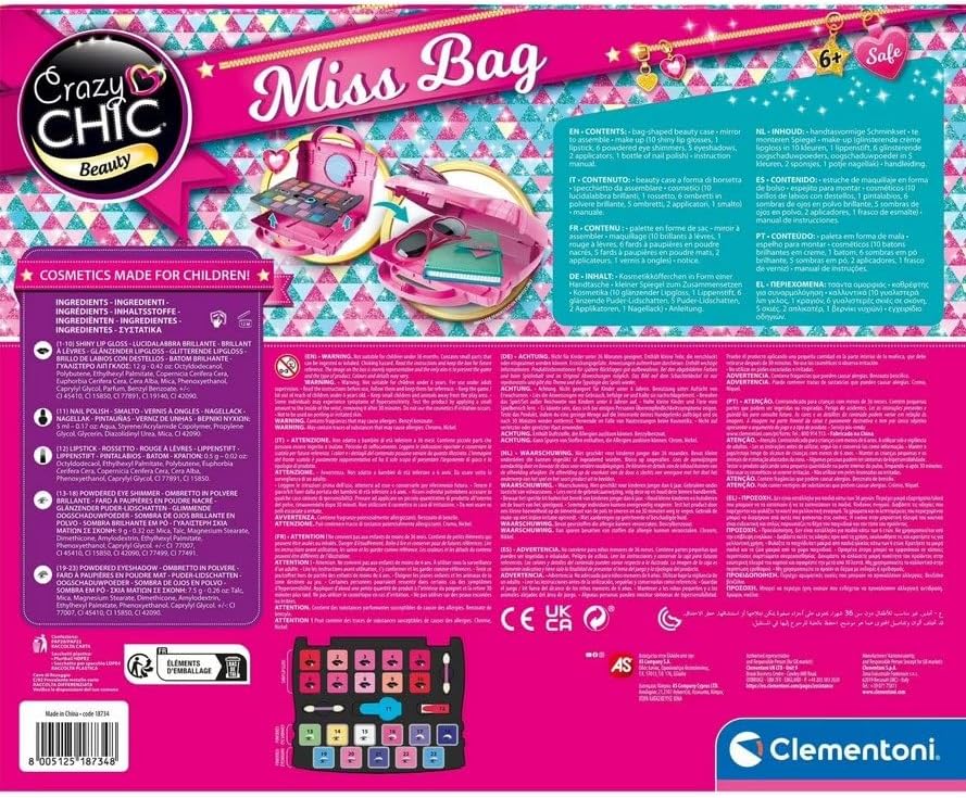 Clementoni Crazy Chic - Miss Bag Trousse (18117)