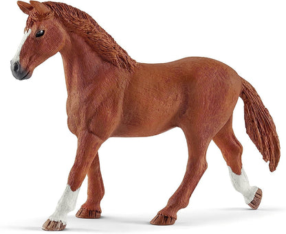 schleich HORSE CLUB — 42458 Hannah's Guest Horses Playset, 20-Piece Horse Stable Toy Set Including Mare, Foal, Hannah Doll and Dog Figurine, Horse Toys for Girls and Boys Ages 5+