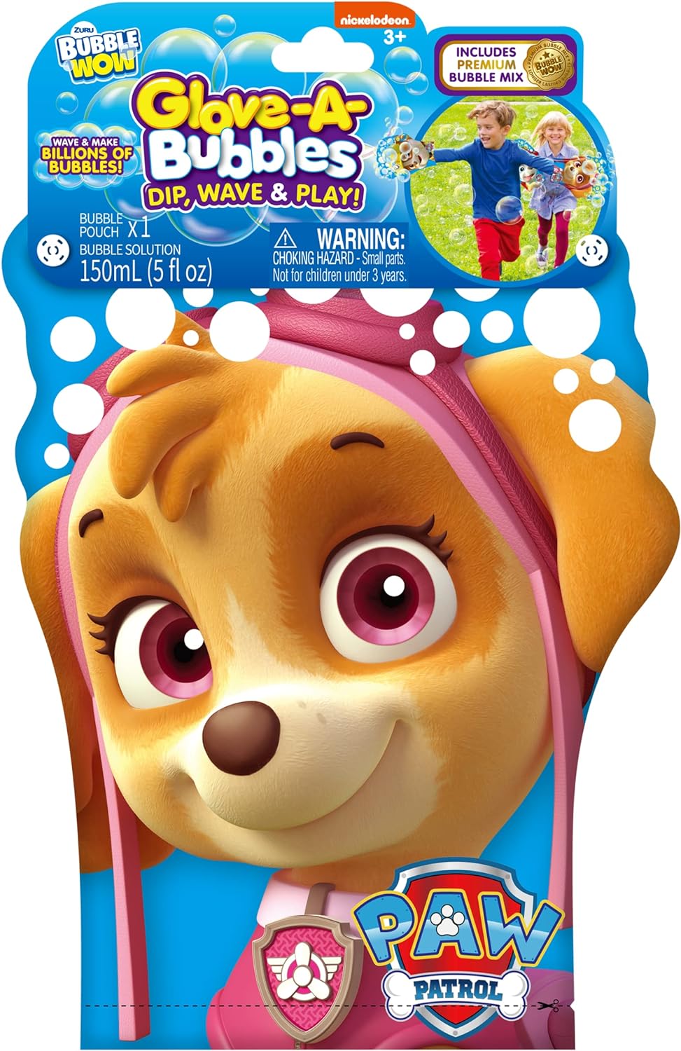 ZURU - Paw Patrol 11307UQ1 Blasenhandschuh, Mehrfarbig