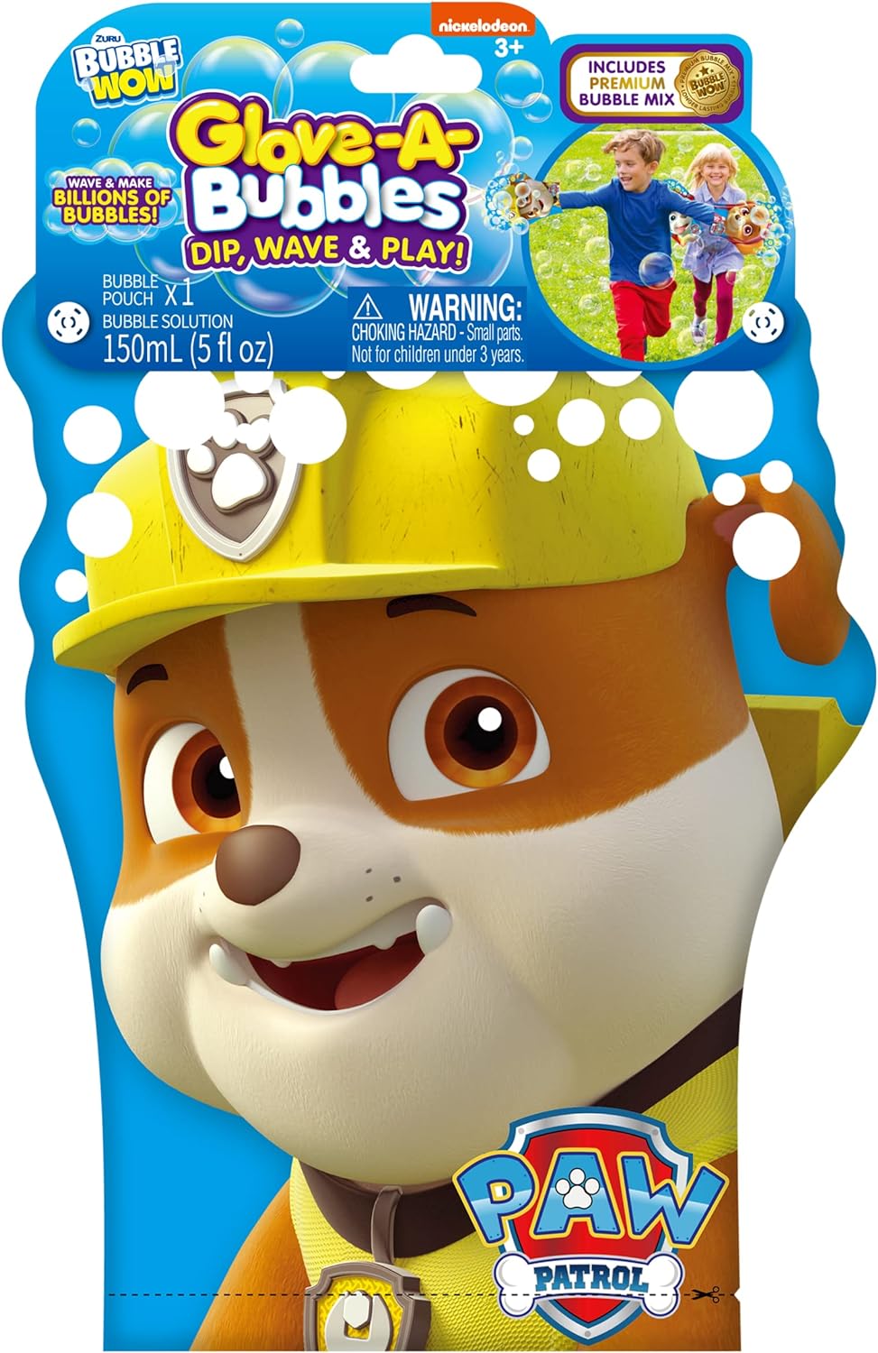 ZURU - Paw Patrol 11307UQ1 Blasenhandschuh, Mehrfarbig