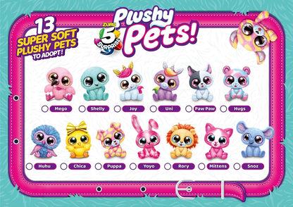 Zuru - 5 Surprise - Plushy Pets S1 - Collectible Soft Toys - 77167GQ2