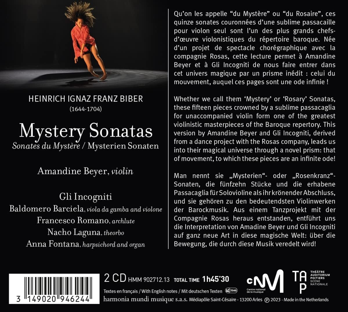Heinrich Ignaz Franz Biber: Mystery Sonatas