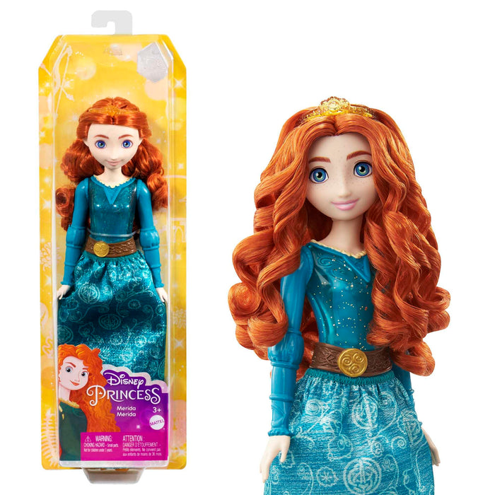 Mattel Disney Princess Merida Muñeca Princesa película Brave, Juguete +3 años (HLW13