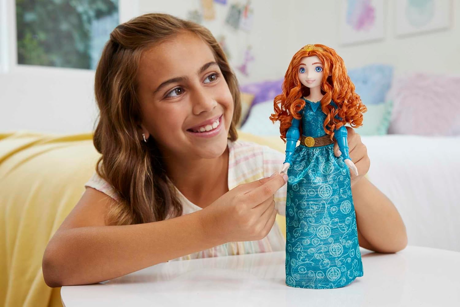 Mattel Disney Princess Merida Muñeca Princesa película Brave, Juguete +3 años (HLW13