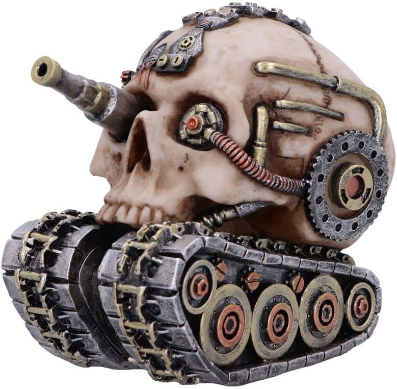 Nemesis Now Techno Tank, Silver, 16cm