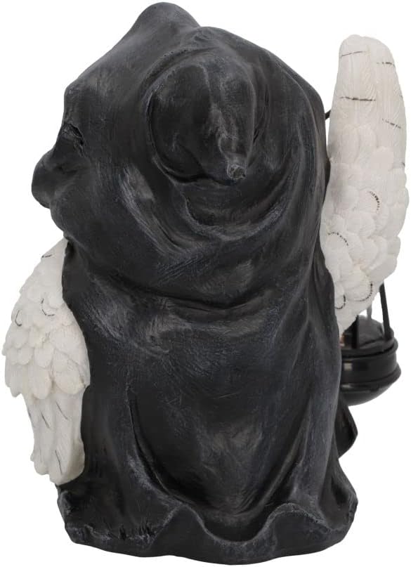 Nemesis Now Reapers Flight Owl Lantern Figurine, White 17cm