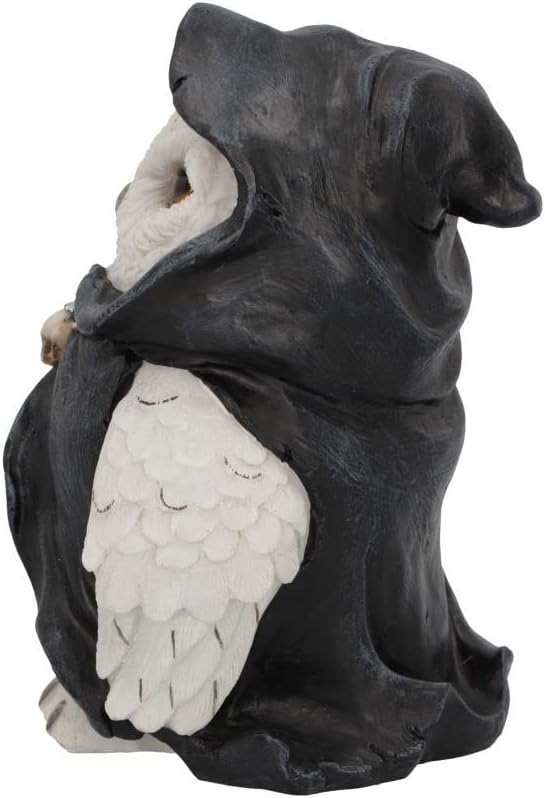 Nemesis Now Reapers Flight Owl Lantern Figurine, White 17cm