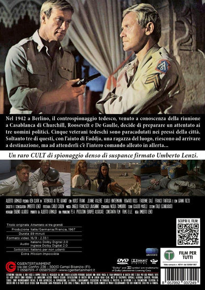 Attentato Ai Tre Grandi (DVD