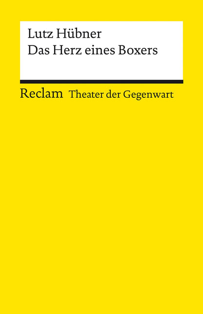 Das Herz eines Boxers:  (Reclams Universal-Bibliothek