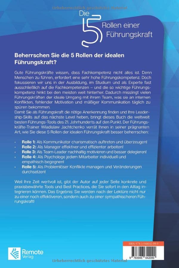 5 Rollen Einer Fuhrungskraft - (German Import)