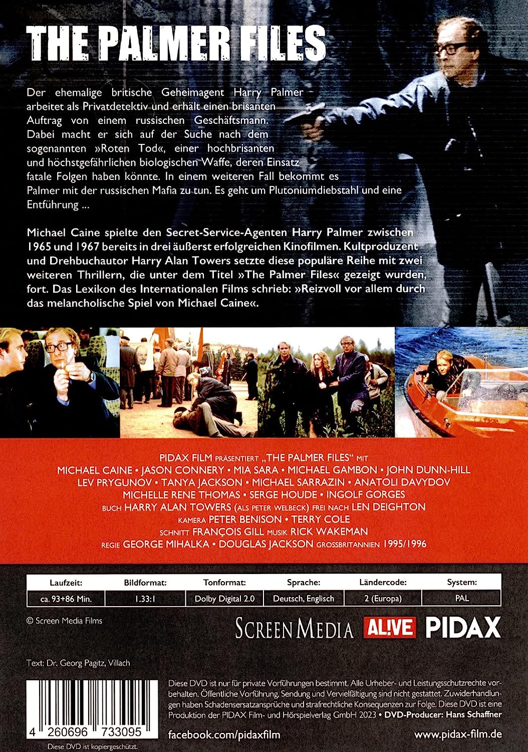 The Palmer Files: Der rote Tod + Herren der Apokalypse / Die komplette zweiteilige Spielfilmreihe mit Starbesetzung (Pidax Film-Klassiker)