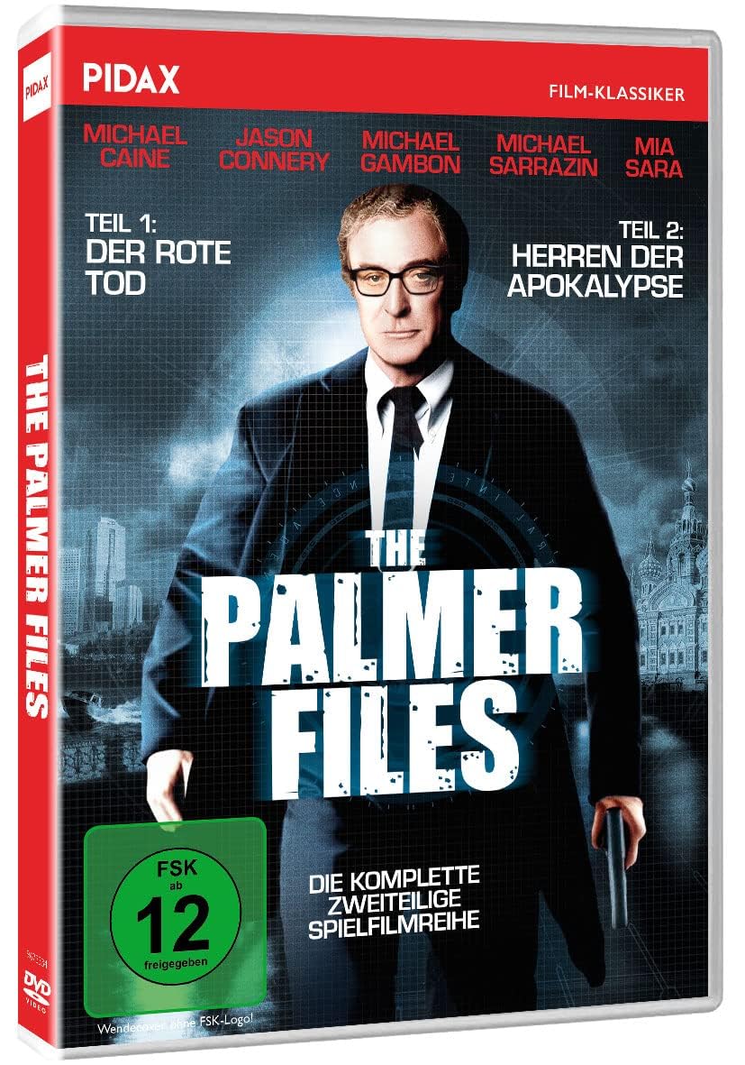 The Palmer Files: Der rote Tod + Herren der Apokalypse / Die komplette zweiteilige Spielfilmreihe mit Starbesetzung (Pidax Film-Klassiker)