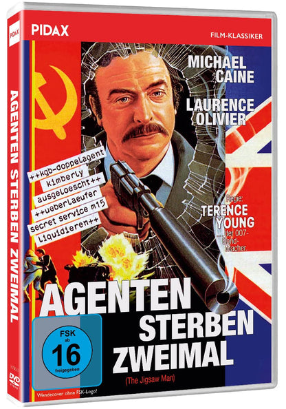 Agenten sterben zweimal (Jigsaw Man) / Starbesetzter Spionagethriller von James-Bond-Regisseur Terence Young (Pidax Film-Klassiker