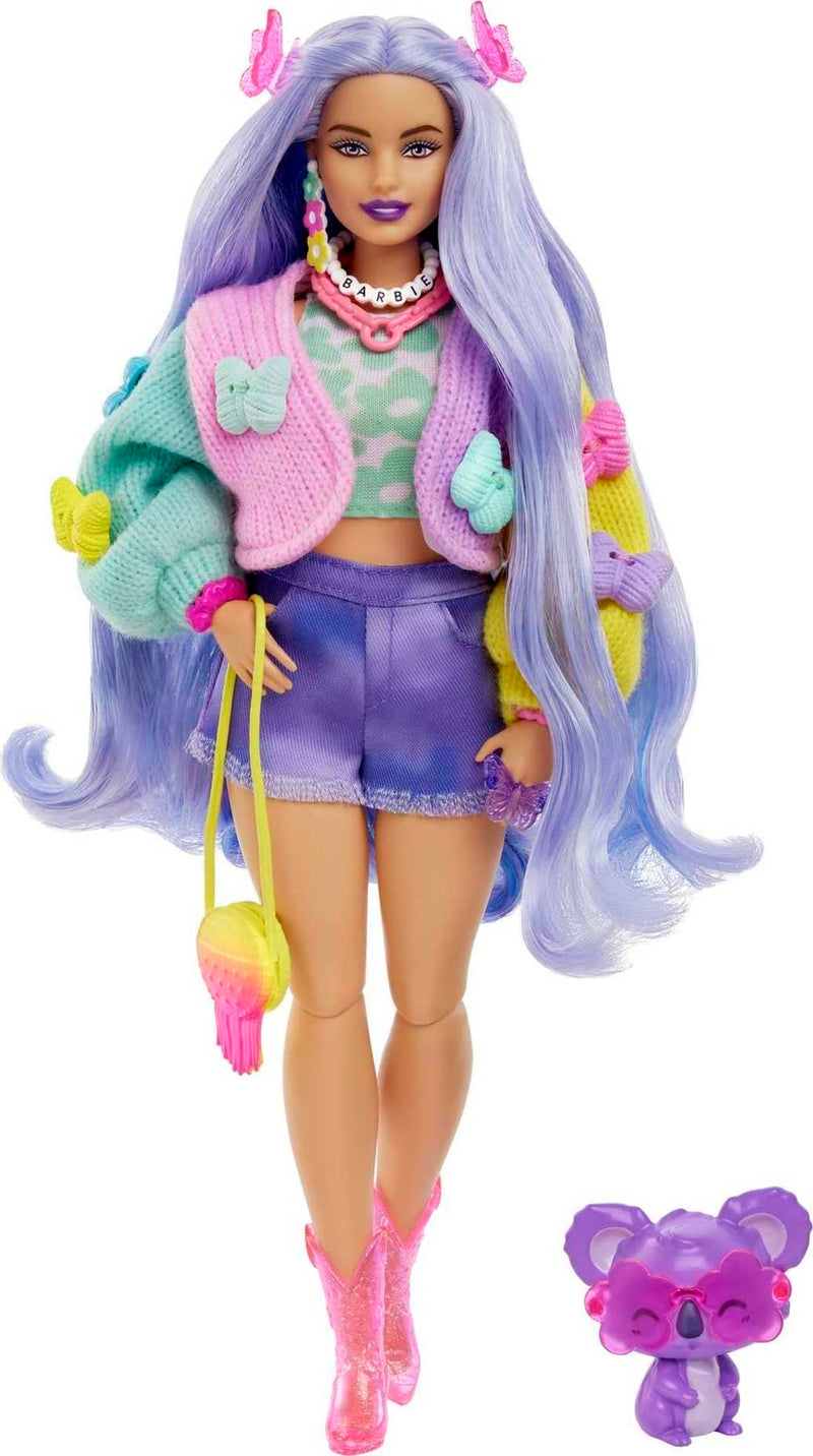 Mattel - Barbie Extra Pop - Paars haar