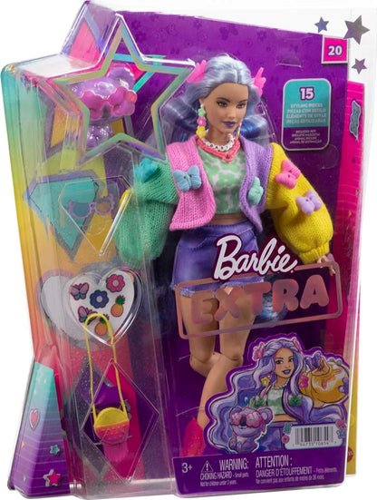 Mattel - Barbie Extra Pop - Paars haar