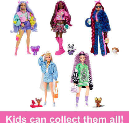 Mattel - Barbie Extra Pop - Paars haar