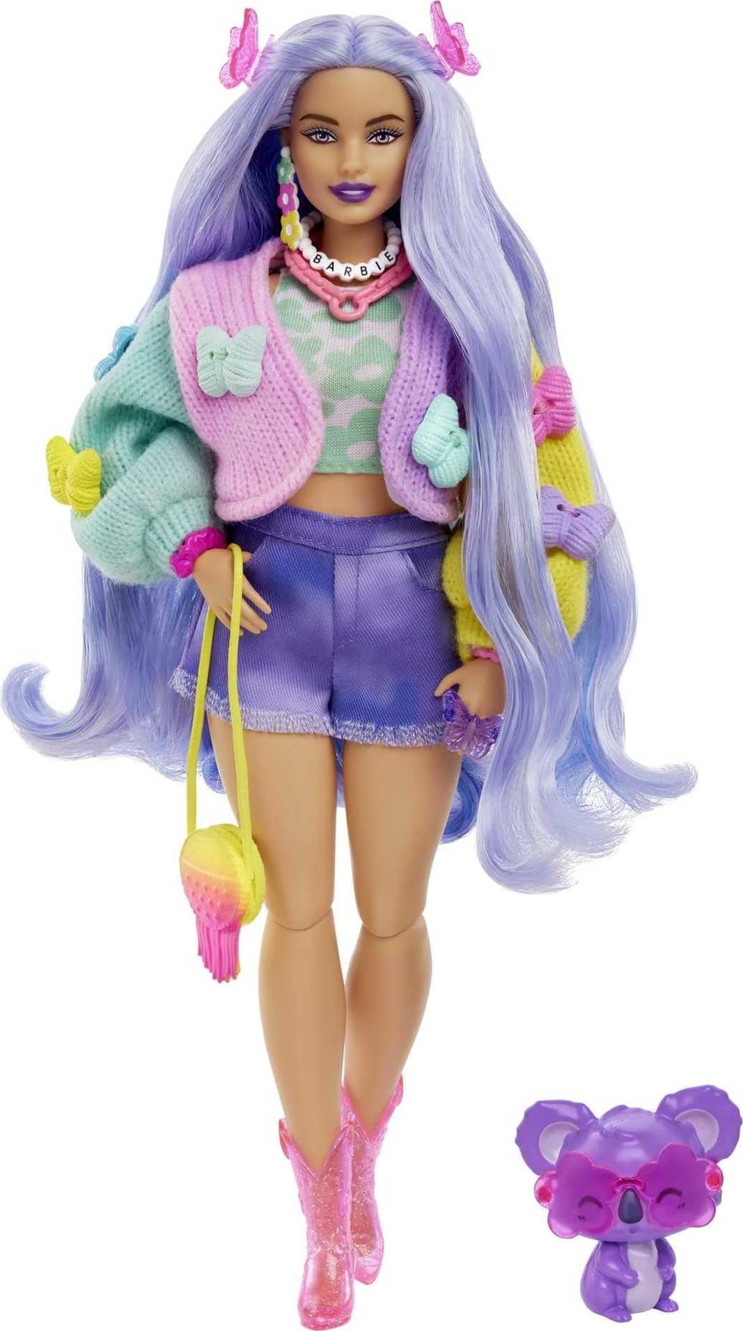 Mattel - Barbie Extra Pop - Paars haar