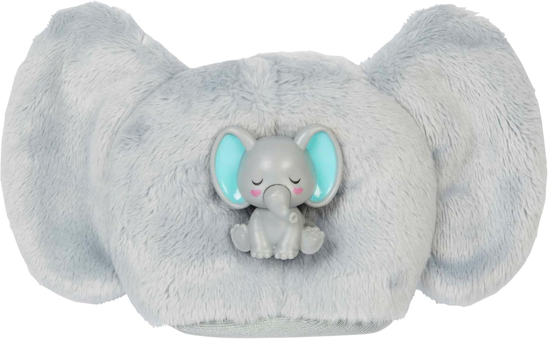 Barbie Cutie Reveal Serie Amigos de la Jungla Elefante Disfraz Revela una muñeca articulada con Mascota y Accesorios Sorpresa de Moda, Juguete +3 años (Mattel HKP98