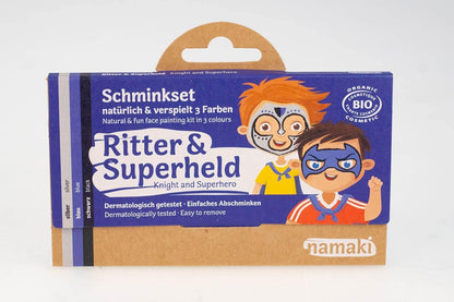 namaki Schminke - Ritter & Superheld - 3 Farben Ritter & Superheld