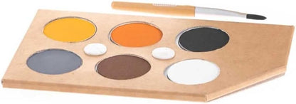 NAMAKI Schminkset, 6-Farben, Wilde Tiere, zertifizierte Naturkosmetik