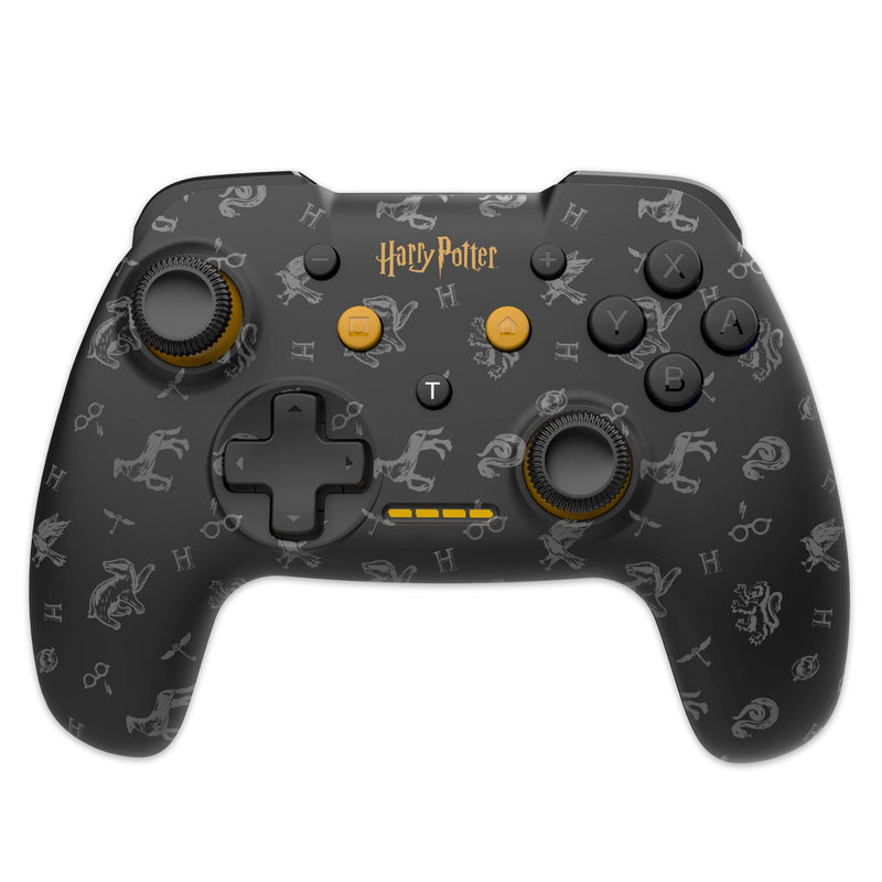 Harry potter - manette switch sans fil câble 1m - noir