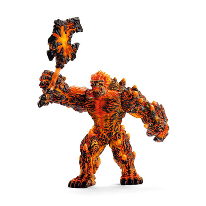 Schleich Eldrador Creatures Mythical Creatures Toys for Kids Lava Monster Action Figure, Lava Golem, Ages 7+