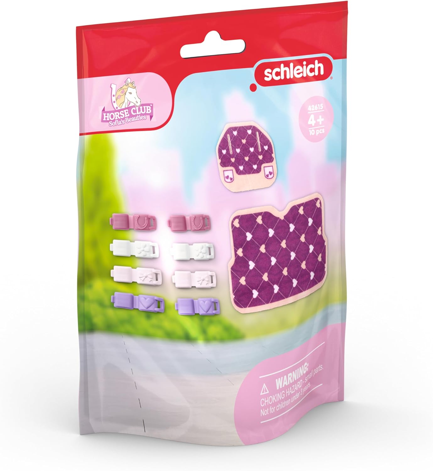 Schleich Horse Club Sofia's Beauties, Styling Accessories for Beauty Horses with Hair Beads and Blanket, Ages 4+