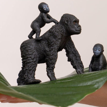 SCHLEICH 42601 Gorilla Family Wild Life Toy Figurine for children aged 3-8 Years