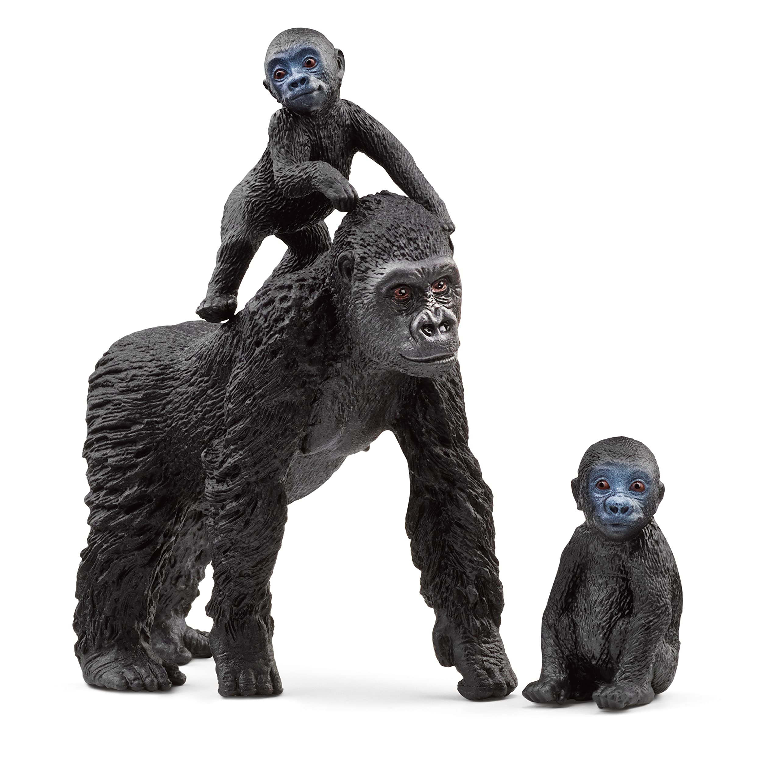 SCHLEICH 42601 Gorilla Family Wild Life Toy Figurine for children aged 3-8 Years