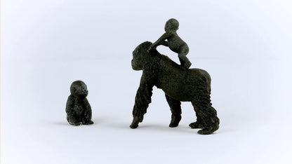 SCHLEICH 42601 Gorilla Family Wild Life Toy Figurine for children aged 3-8 Years