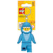 Llavero LEGO Icónico Chico Tiburón con Linterna LED - Regalo para Niños - Figura 82 mm - 2 Pilas CR2025 Incluidas