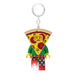 LEGO Classic Pizza Guy Keychain Light - 3 Inch Tall Figure (KE176