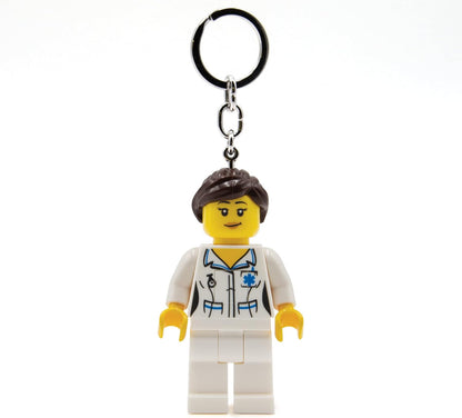 Lego Iconic KE186 Keychain Flashlight - 76mm large figure - including 2 CR2025 batteries