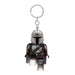 Iqhk- Llavero Linterna Lego Mandaloriano Temporada 2 8Cm, Color Negro (KE187H