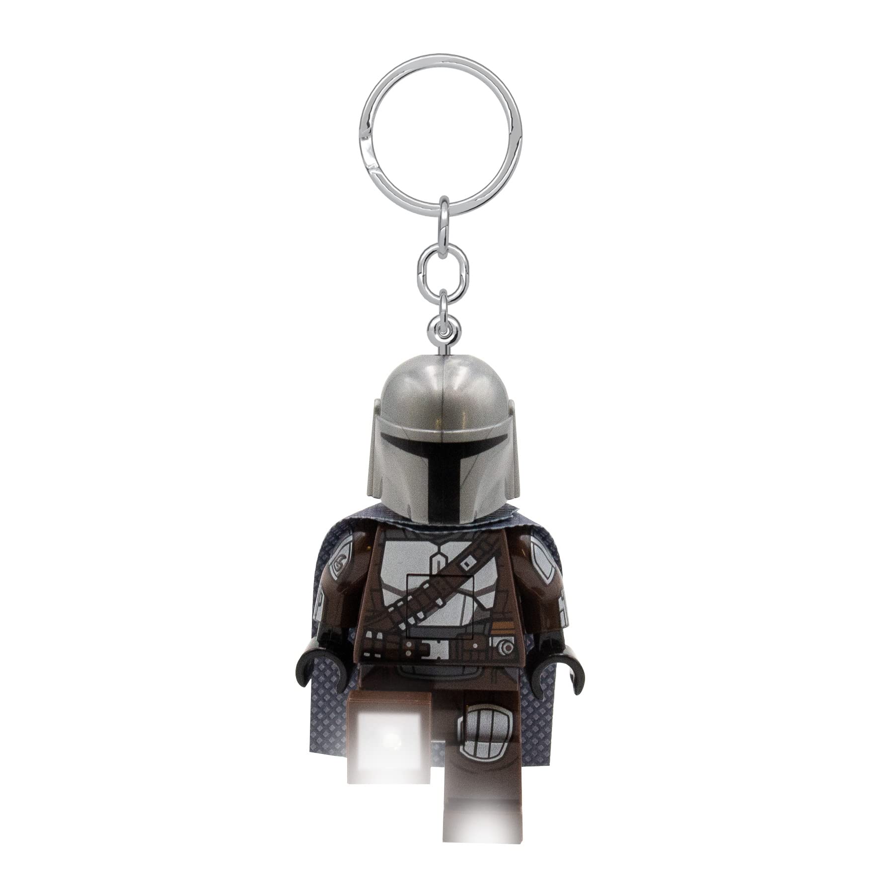 Iqhk- Llavero Linterna Lego Mandaloriano Temporada 2 8Cm, Color Negro (KE187H