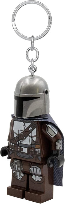 Iqhk- Llavero Linterna Lego Mandaloriano Temporada 2 8Cm, Color Negro (KE187H
