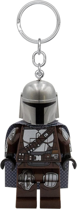 Iqhk- Llavero Linterna Lego Mandaloriano Temporada 2 8Cm, Color Negro (KE187H