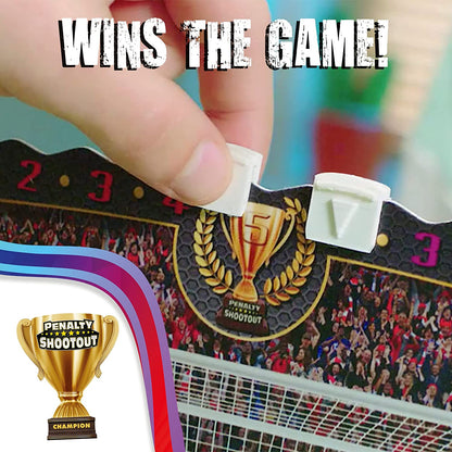 IDEAL | Penalty Shootout: The Flicking Fast Football Game! | Family Games | For 2 Players | Ages 6+