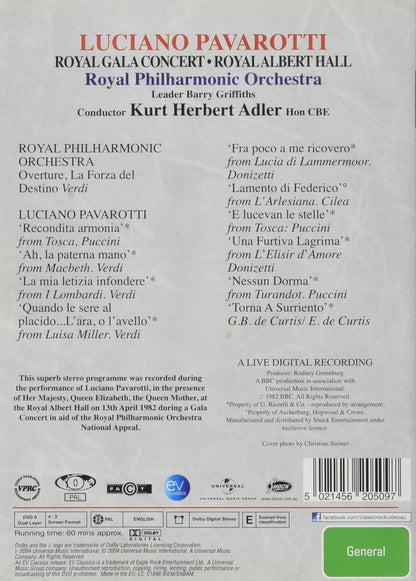 Pavarotti-Essential-Royal Gala Concert -Dvd