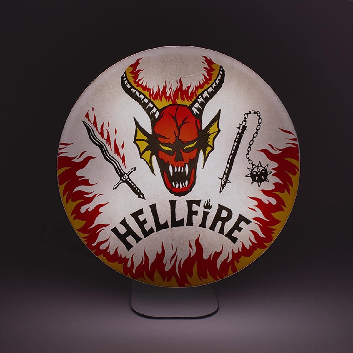 Stranger Things Lampe Hellfire Club Logo 20 cm
