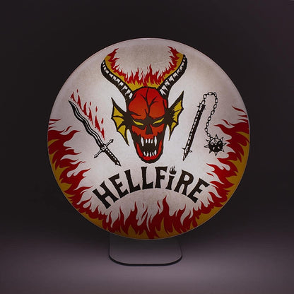 Stranger Things Lampe Hellfire Club Logo 20 cm