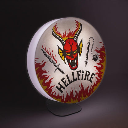 Stranger Things Lampe Hellfire Club Logo 20 cm