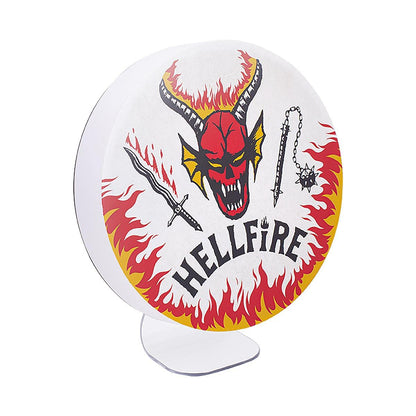 Stranger Things Lampe Hellfire Club Logo 20 cm