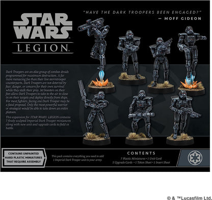 Star Wars Legion Dark Troopers Expansion | Two Player Miniatures Battle Game | Strategy Game for Adults and Teens | Ages 14+ | Average Playtime 3 Hours | Made by Atomic Mass Games
