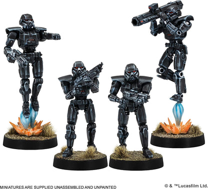 Star Wars Legion Dark Troopers Expansion | Two Player Miniatures Battle Game | Strategy Game for Adults and Teens | Ages 14+ | Average Playtime 3 Hours | Made by Atomic Mass Games