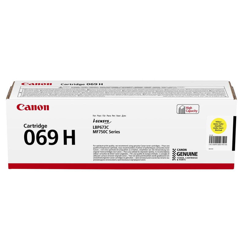 Canon Toneris 069H Geltona (5095C002