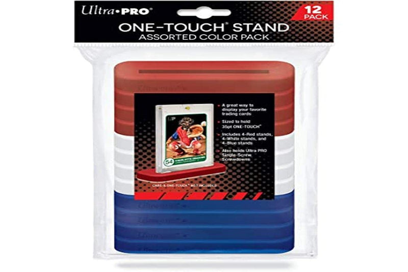 Ultra Pro - 35pt One-Touch Stand Assorted Colour 12 Pack