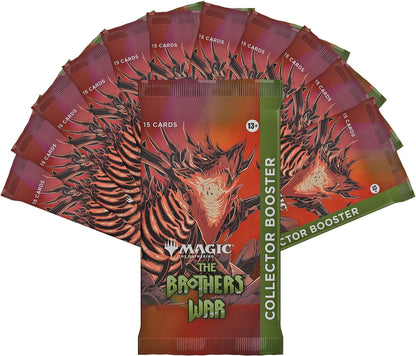 Magic: The Gathering The Brothers’ War Collector Booster Box, 12 Packs