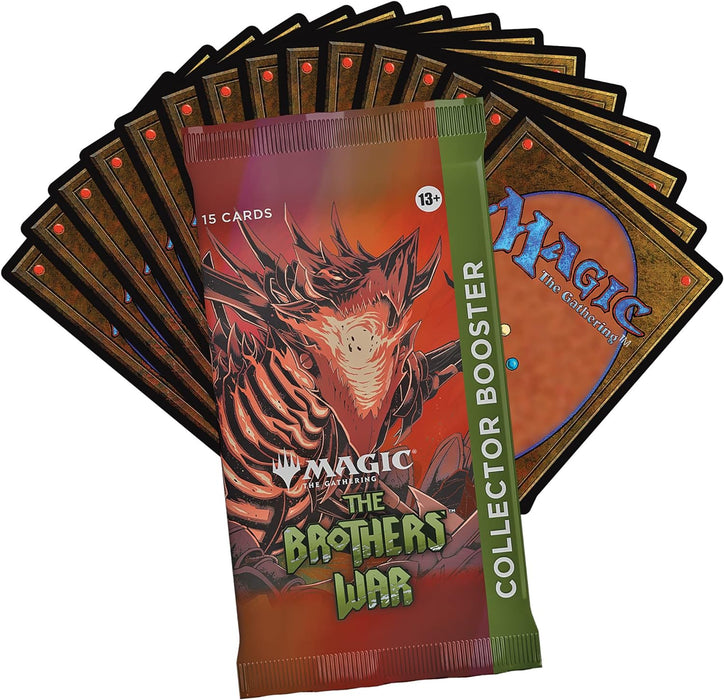 Magic: The Gathering The Brothers’ War Collector Booster Box, 12 Packs