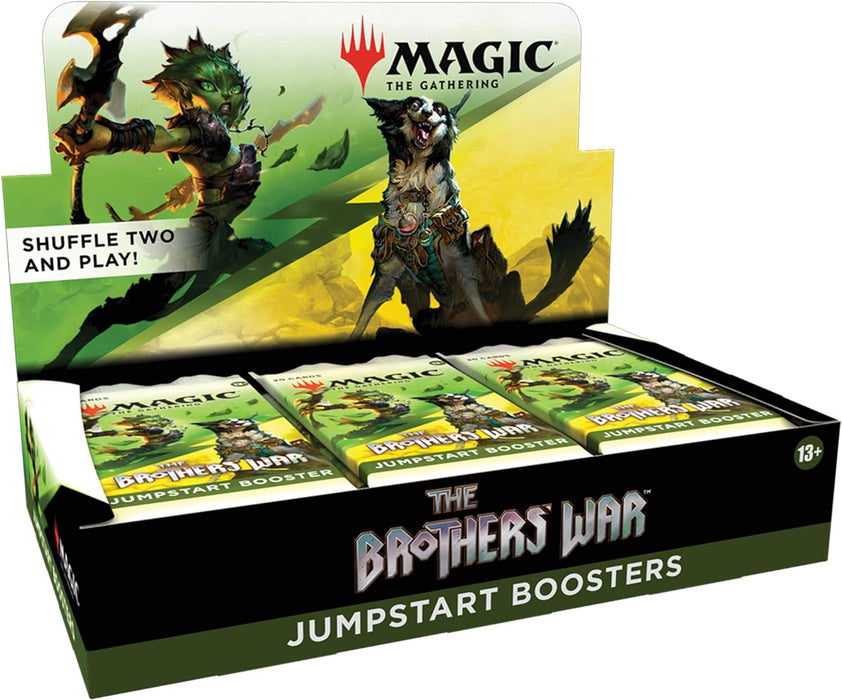 Magic: The Gathering The Brothers’ War Jumpstart Booster Box, 18 Packs